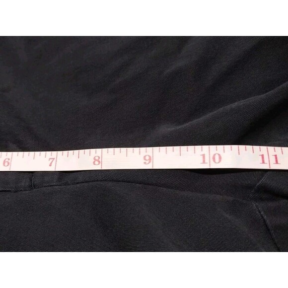 Dockers Womens 16 MED Ideal Fit Navy Blue Pants Chinos Twill Khaki Mom Comfy - Picture 8 of 13